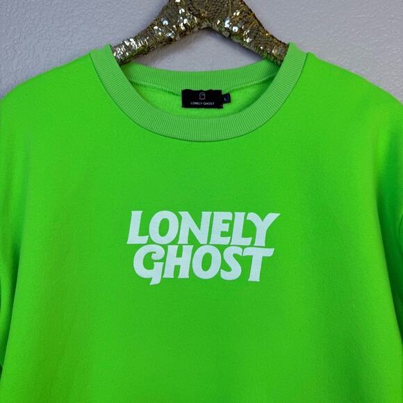 Lonely Ghost • Neon Green Sweater - Picture 5 of 13